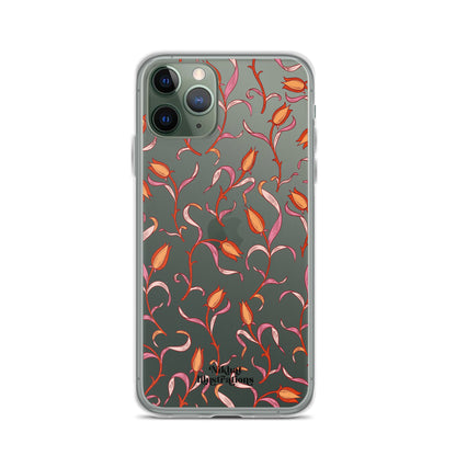 Dancing Tulips | Clear Case for iPhone®