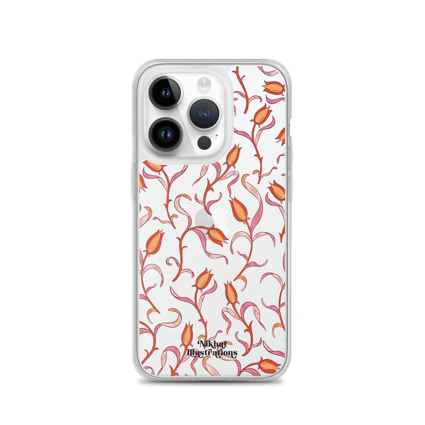 Dancing Tulips | Clear Case for iPhone®