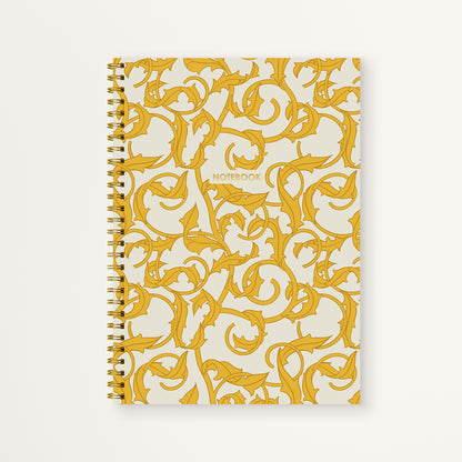 Yellow Acanthus | A4 Notebook